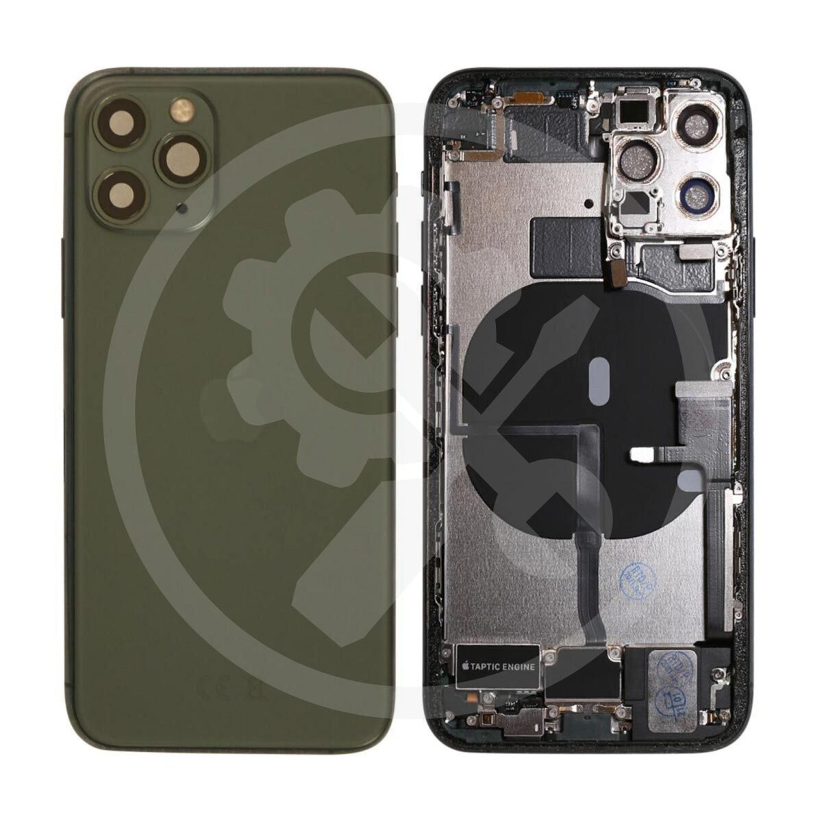 iPhone 11 Pro Backcover/Gehäuse (OEM) nachtgrün