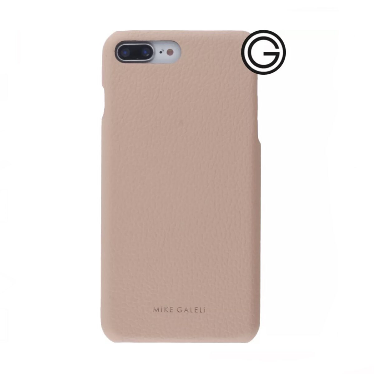 MiKE GALELi LENNY Echtleder Hülle iPhone 7 / 8 / SE (2020/2022) beige