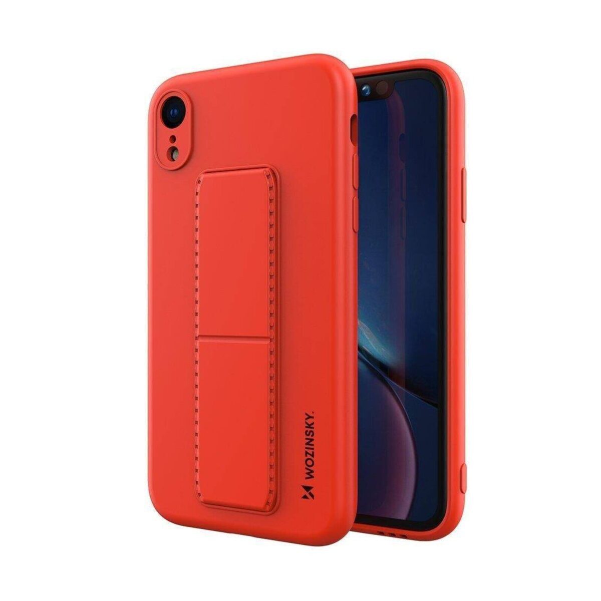 Wozinsky Kickstand Hülle iPhone XR rot