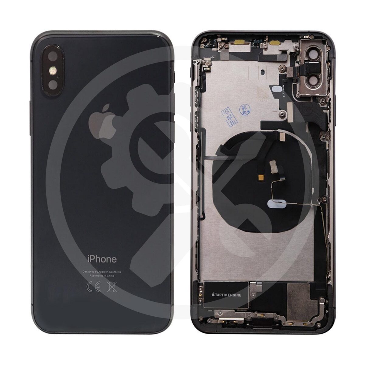 iPhone XS Max Backcover/Gehäuse (OEM) space grau