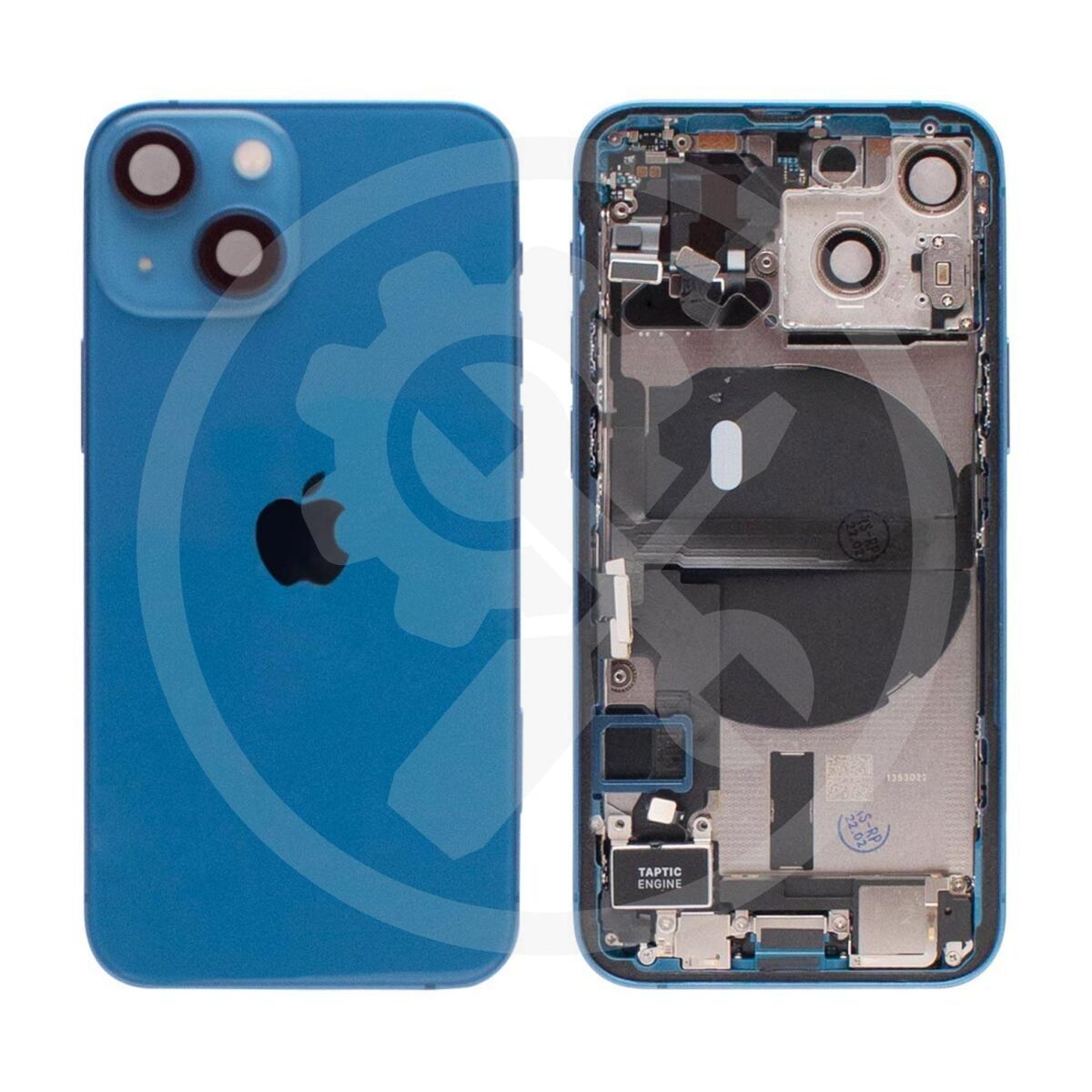 iPhone 13 Backcover/Gehäuse (OEM) blau