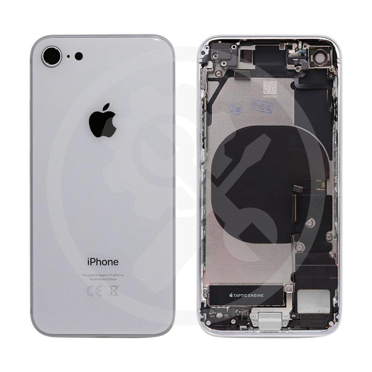 iPhone 8 Backcover/Gehäuse (OEM) silber