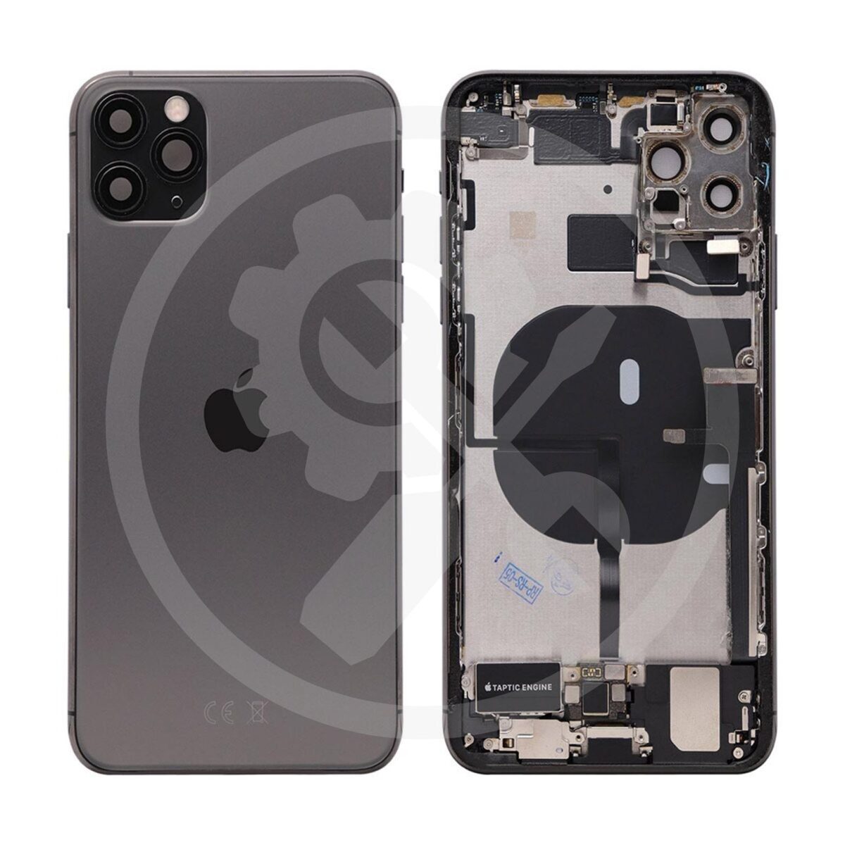 iPhone 11 Pro Max Backcover/Gehäuse (OEM) space grau