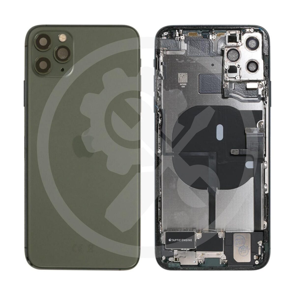 iPhone 11 Pro Max Backcover/Gehäuse (OEM) nachtgrün