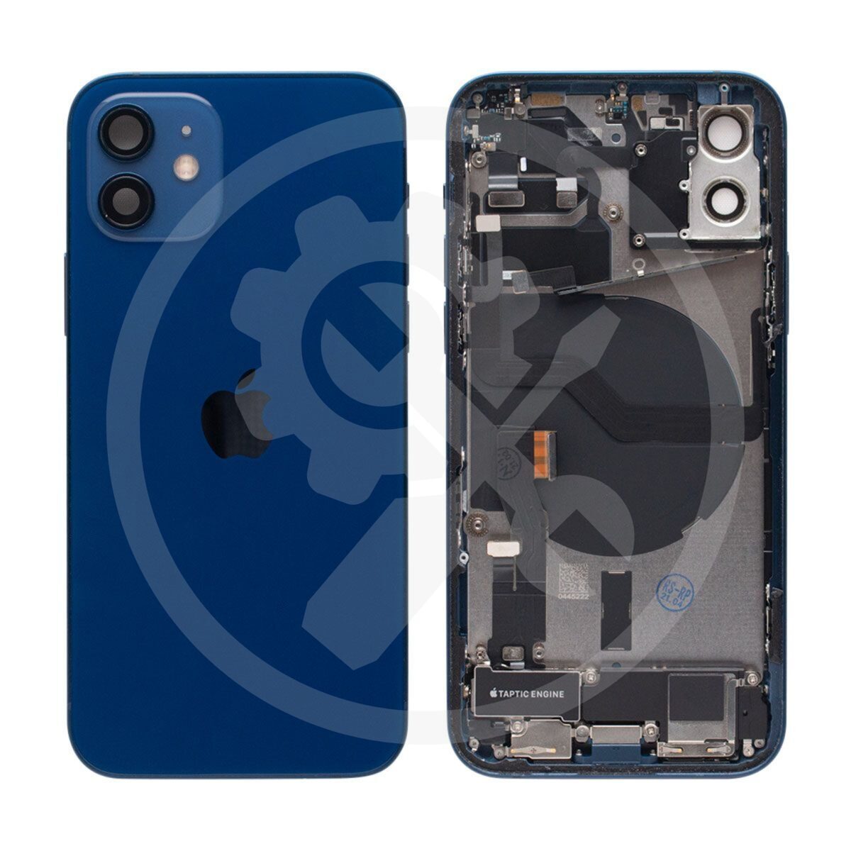 iPhone 12 Backcover/Gehäuse (OEM) blau