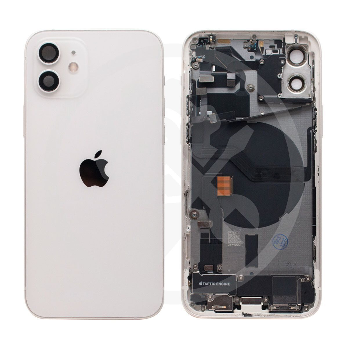 iPhone 12 Backcover/Gehäuse (OEM) weiss