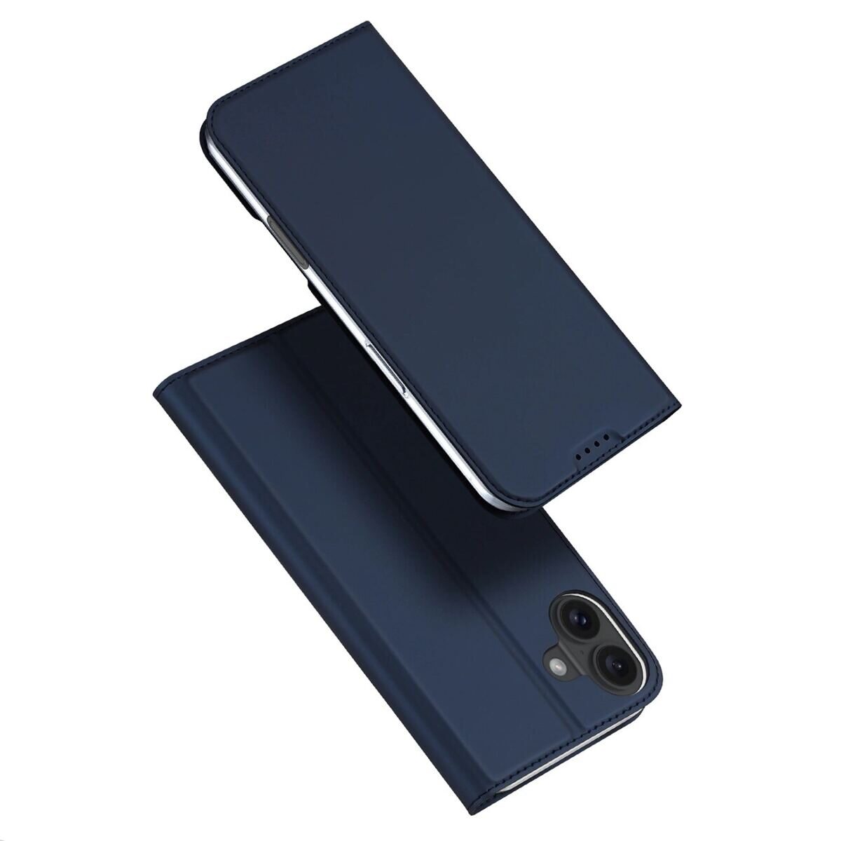 Dux Ducis Skin Pro Book Hülle iPhone 16 blau