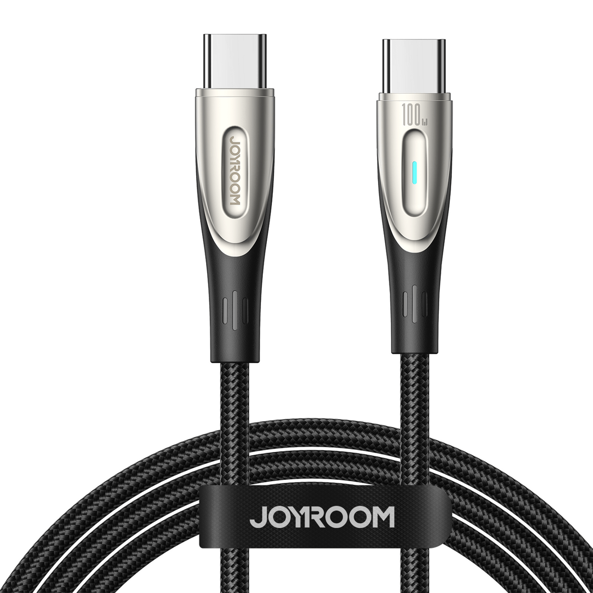 Joyroom Star-Light Ladekabel 100W USB-C auf USB-C 3m schwarz