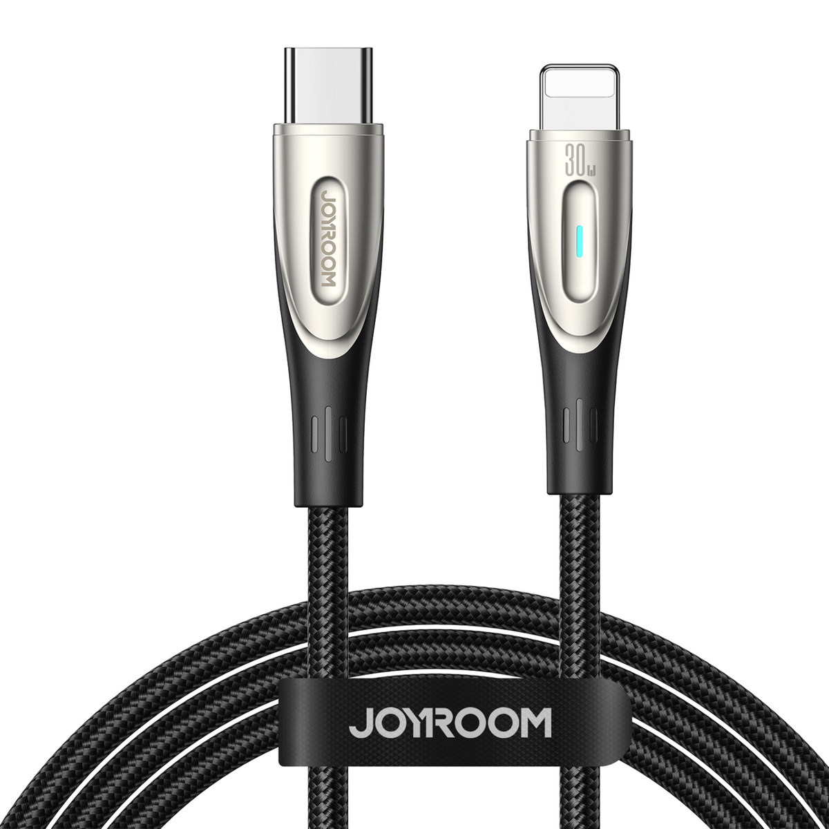 Joyroom Star-Light Ladekabel 30W USB-C auf Lightning 3m schwarz