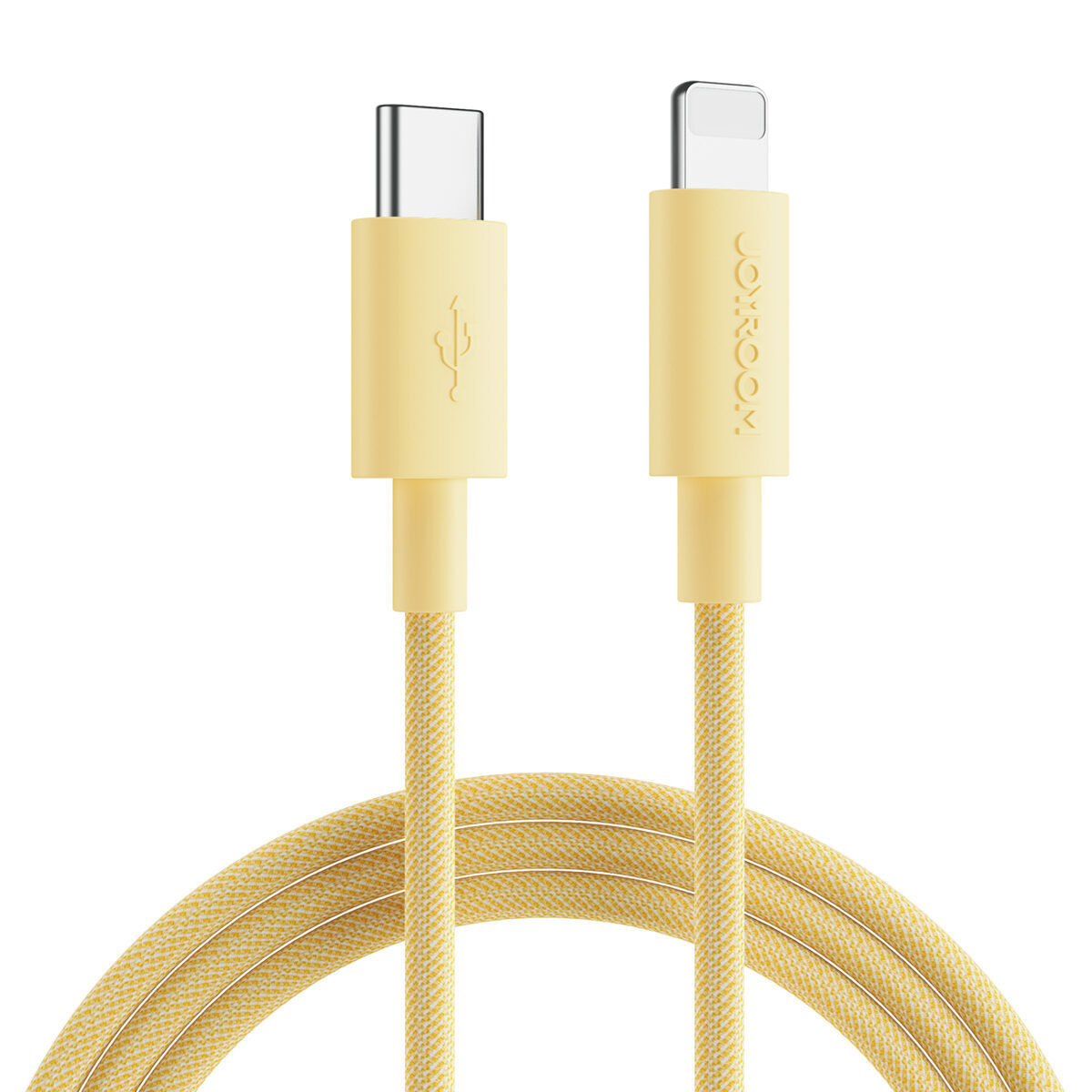 Joyroom Ladekabel 20W USB-C auf Lightning 2m gelb