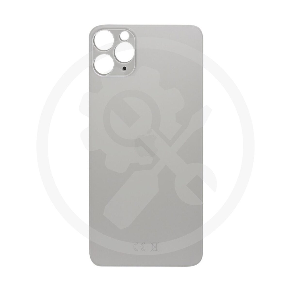 iPhone 11 Pro Max Rückglas (OEM) silber