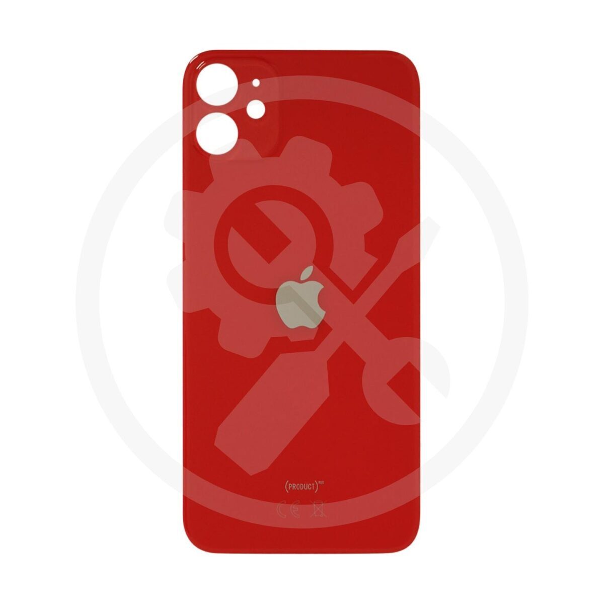 iPhone 11 Rückglas (OEM) rot